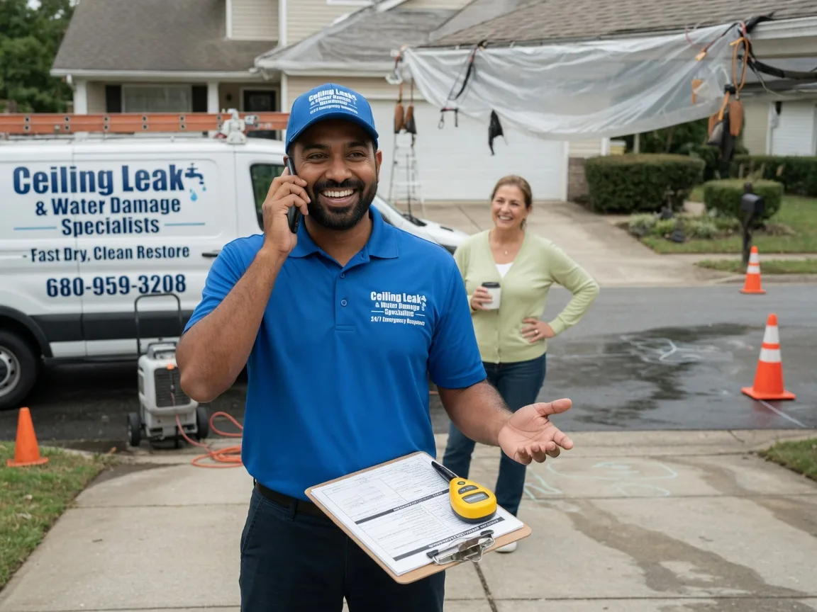 Ceiling Leak Cleanup Bealeton, VA FAQs